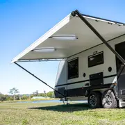 Aussie Traveller Curved Roof Rafter with LED