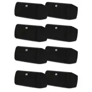 Acoustic Audio AA35CB Indoor 3 Way Speakers 3200W Black 4 Pair Pack AA35CB-4PR