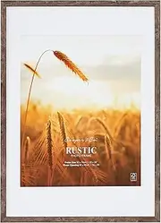 Cooper & Co. 50x70cm Matt to 40x50cm Natural Premium Rustic Wooden Photo Frame