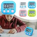 Large LCD Digital Kitchen Cooking Timer Count Down Clock Magnetic Alarms Up J4Q5