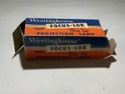 Vintage Westinghouse Projection Lamp Blue Top Light Bulb Box USA Made Display