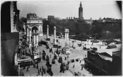 Manhattan NY Dewey Arch at Madison Square on Fifth Avenue view- 1900 Old Photo