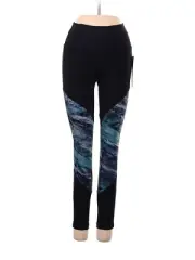 LULULEMON ATHLETICA Black Frozen Island Run to Reset Tight 25" Leggings - US 4