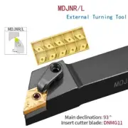 Metal Lathe Tool Holder External Turning Bar Durable Steel CNC Machine Inserts