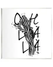 Modern Glam Ooh La La Wall Plaque Wall Art by Alison Petrie