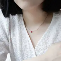 在飛比找蝦皮購物優惠-艾葛莎紅心項鍊 Agatha Red Heart Neckl