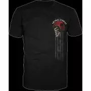 LETHAL THREAT DECALS FOREVER TWO WHEELS T-SHIRT - BLACK - LARGE LT20898L