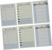 OFFSCH Books Undated Weekly Planner Notepad Portable Pad for Daily Organization Tear Off Memo Notepad for Home School Office Use present for