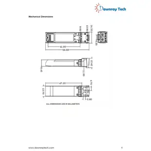 含稅開票【曙曜】D-Link兼容 DEM-431XT光纖模組 10G 850nm 多模雙芯 LC 300m