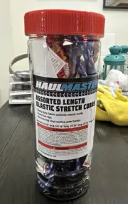 HAUL-MASTER 12 Piece Assorted Length Elastic Stretch Cords