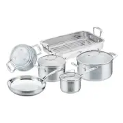 6 Piece Cookware Set SCANPAN Impact Boil Cook Fry