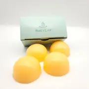 PartyLite Z24159 Honey Almond 2 1/4" Aroma Melts 4 Melts NOS HTF Originals Gift