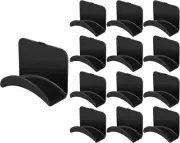 Wonderjune 12 Pcs Headphone Wall Hangers Adhesive Gaming Headset Holder Hooks...