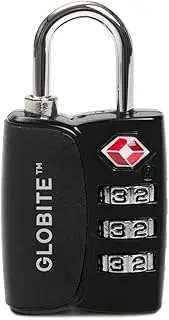 [Globite] TSA Combination Lock 1pk, Black