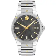 Movado S.E. Automatic Bracelet Watch, 41mm in Grey at Nordstrom One Size