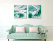 Set of 2 Abstract Stretched Canvas Print