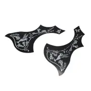 2Pcs Guitar Pickguard -Scratch Guard Plate Self-Adhesive Pick Guard Sticker4424