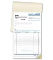 Classic Booked Sales Order / 6.5" x 10.5" / NEBS Deluxe 82