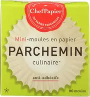 Mini Paper Cupcake Liners / Baking Cups, 90-Ct/Box (Pack of 4)
