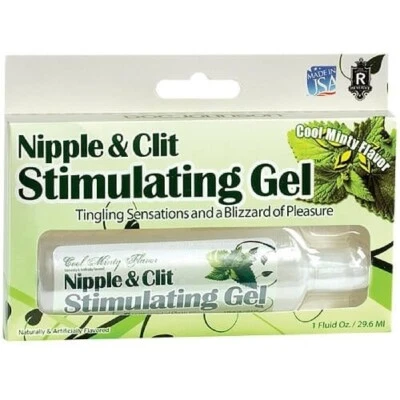Doc Johnson Nipple & Clit Stimulating Gel Mint Flavour 1oz Arousal Tingle Gel