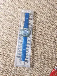 在飛比找Yahoo!奇摩拍賣優惠-z日本回流  Swatch 斯沃琪 老款  1993 潛水錶