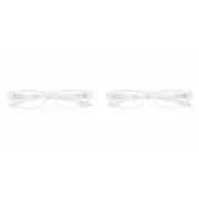 2PK Annabel Trends iSee Reader Blue Light Eyewear Protection +1.5 Pastel White