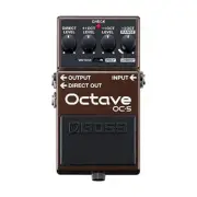 BOSS OC-5 Octave Guitar Effect Pedal Octaver Pitch Shifter Brand new from Japan