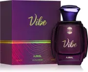 Vibe By Ajmal 75ml / 2.5 oz EDP Perfume For Women Brand New