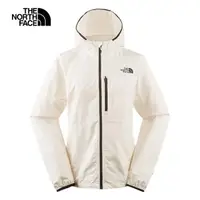 在飛比找momo購物網優惠-【The North Face 官方旗艦】北面女款米色防風防