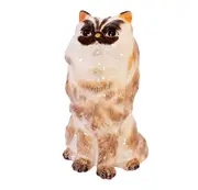 Persian Cat Money Box Piggy Bank Ceramic Ornament Statue