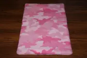 New Pink Camo #1 Fleece Dog Cat Pet Carrier Crate Blanket Bed Pad FREE S/H! BCR