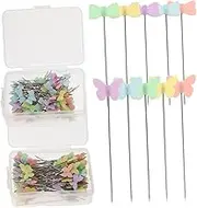 Gadpiparty 200Pcs Durable Patchwork Buckle Pin Flat Head Pins for Handwork and Sewing for Quilting and DIY Projects Reliable Materials
