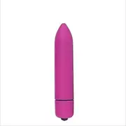 Mini Bullet Vibrator - Portable Discreet Sex Toy for Women and Men - 10 Vibration Modes, Battery Powered, Waterproof - Easy to Use One-Touch Wireless Vibrator - 9.1x1.8cm