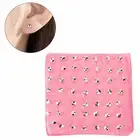 98pcs Metal Ear Stud Ear Cap Earnuts Piercing Tool Earrings Jewelry Accessor DOB