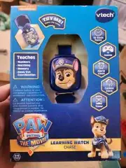 VTech PAW Patrol - The Movie: Learning Watch, Chase (B08V8LN9H5)