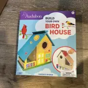 MasterPieces - Audubon - Bird House Buildable Wood Craft & Paint Kit