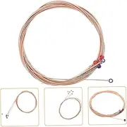 DRESSOOS Acoustic Guitar Strings 80 Copper Metal 6 Pack Electric Guitar String Sets