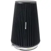 Aeroflow 5" Clamp-On Tapered Filter 4.33-6 O.D, 8.5" High Black Cott AF2711-2815