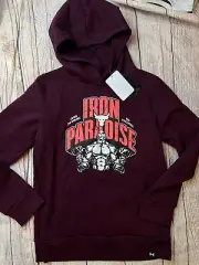 Under Armour Youth Iron Paradise Project Rock Hoodie Hooded Sweatshirt NEW
