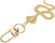 [BESPORTBLE] Cute Snake Keychain Charm Animal Pendant for Handbags Backpacks Durable Purse Accessory Fashionable Bag Decoration Chic Snake Keychain for Car Keys