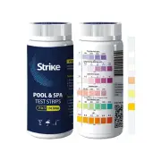 7 in 1 Pool Test Strips, 130 Strips, Spa Tester, Total Hardness, Free Chlorine,