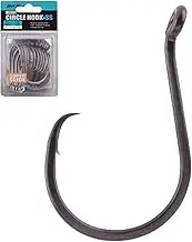 BKK Offset Heavy Circle Hook | 25-Pack | 2X | Super Slide Coating | Needle Point