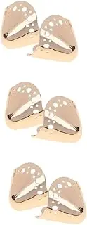 [BESPORTBLE] Shoe Tip Protectors of Stylish Toe Covers for High Heels and Boots Durable Shoe Accessories to Guard Against Wear and Tear for Weddings and Parties