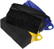 MOLUCKFU 3pcs Car Care Kit with Tire Cleaner Tire Grinding Brush Shine Applicator Pads for Easy Automobile Washing Interior Detailing Pristine Vehicle Maintenance