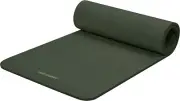 Solana Yoga Mat 1/2" Thick W/Nylon Strap for Men & Women - Non Slip Excercise Ma