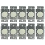 10 Pack Sunlite E1000/I Rotary Dimmer, Ivory