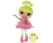 Lalaloopsy Doll Jewel Sparkles w/ Pet Persian Cat 13" Princess Doll Sew Cute