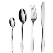 Trenton Sydney 48 Piece Cutlery Dining Set Stainless Steel 48pc | Knife Fork Spoon Cafe