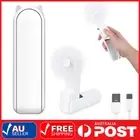 Mini Portable Fan Cooling Hand-held Desk Cooler USB Air Rechargeable 3 Speeds AU
