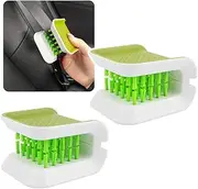 SSNNUU 2PCS Car Cleaning Brush for Seatbelt,Double-Sided & U-Shaped Seat Belt Cleaner Car Cleaning Tools,Multifunctional Car Brush Car Accessories Interior for Most Car,Truck,SUV
